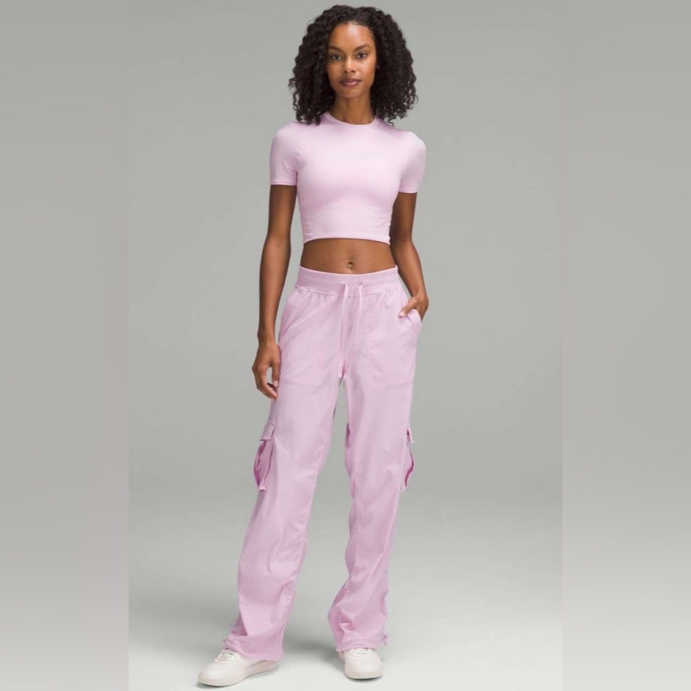 Lululemon Dance Studio Relaxed-Fit Mid-Rise Cargo Pants Women’s Size Medium